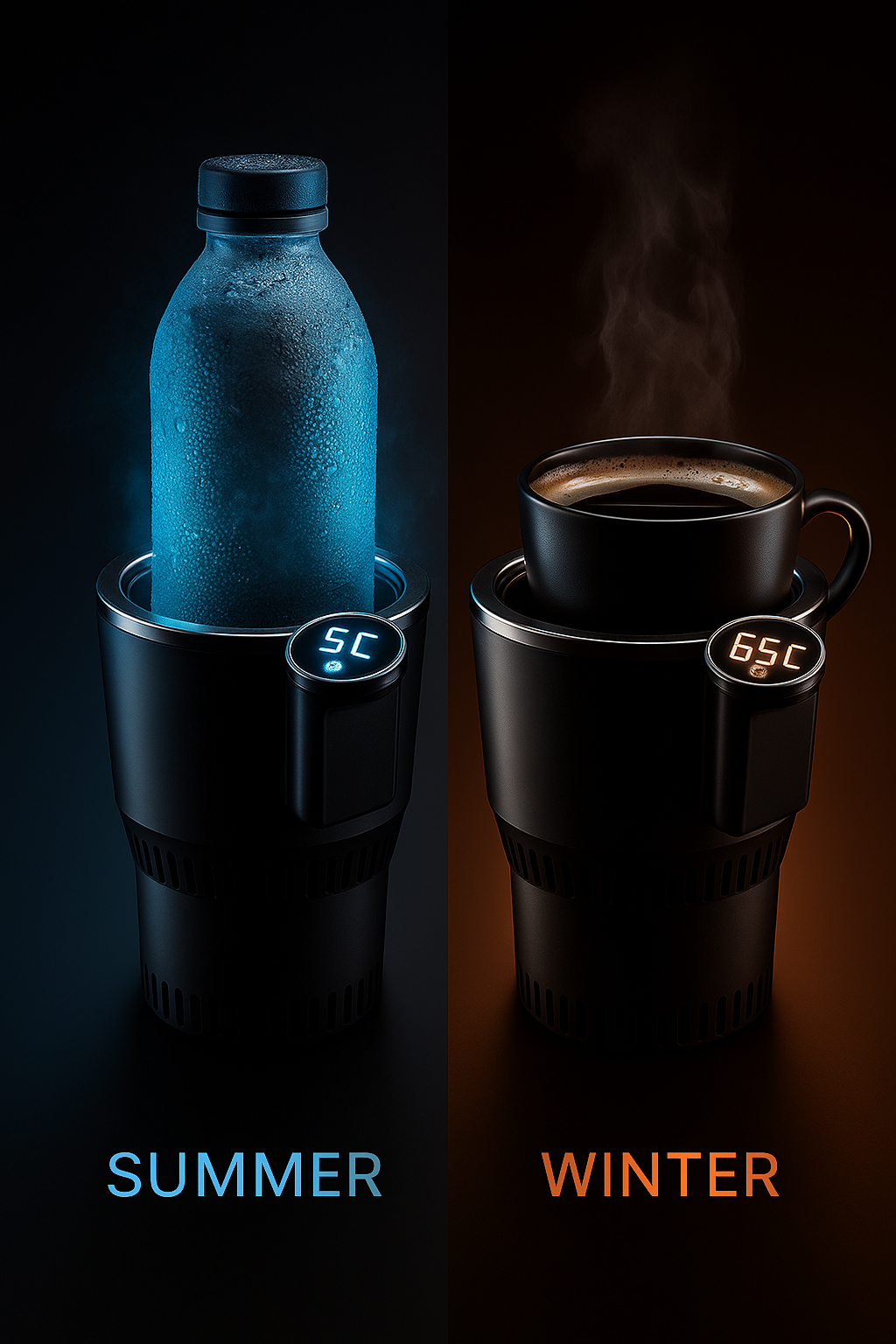 AutoThermo: Heated & Cooled Cup Holder