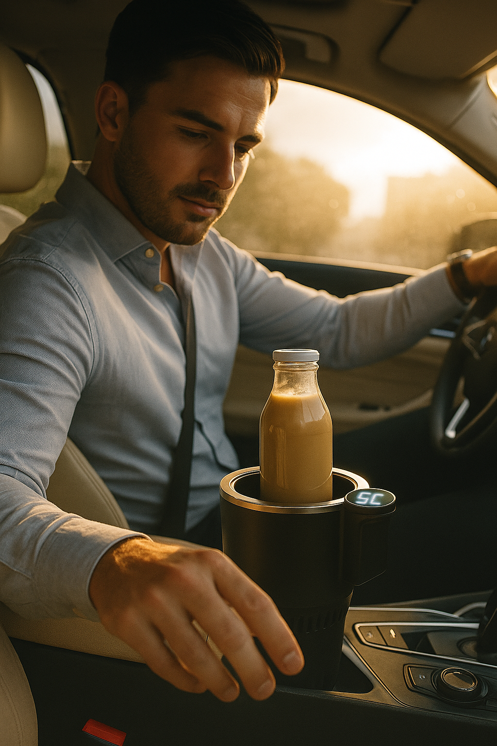 AutoThermo: Heated & Cooled Cup Holder