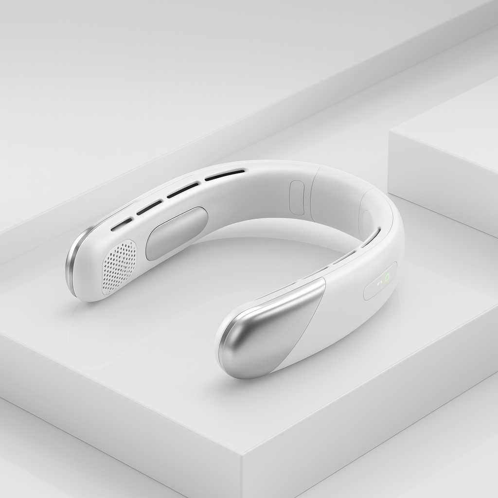 NeckBreeze Elite: Premium Neck Fan