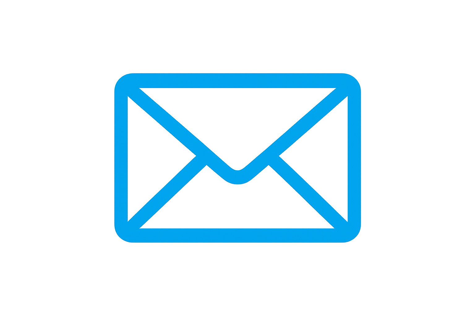 email icon using 00AEEF